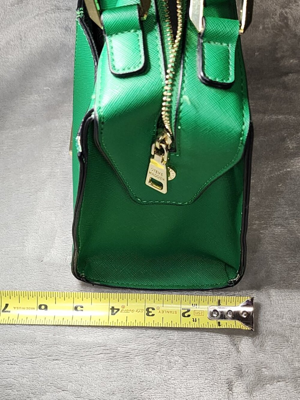 GUC Women's Steve Madden Kelly Green satchel crossbody bag - Picture 15 of 16